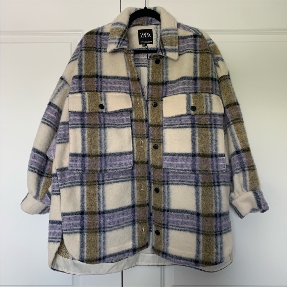 Oversized Purple Shacket